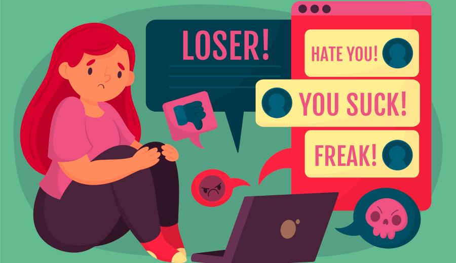 Stop hate speech and cyberbullying